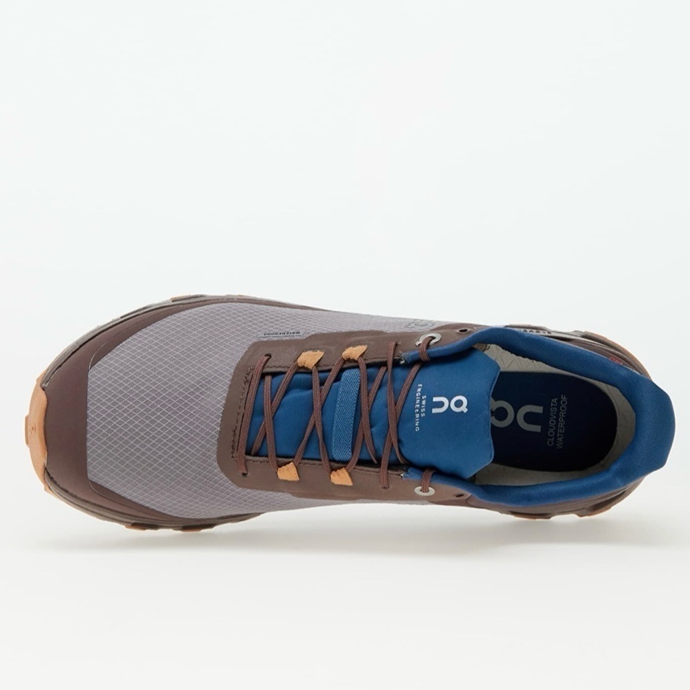 On Cloudvista Waterproof in Zinc/Grape Size 7 - Picture 5 of 13